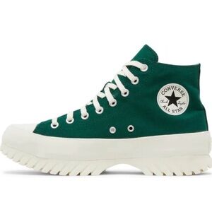 Converse Platform High Tops - Dark Green